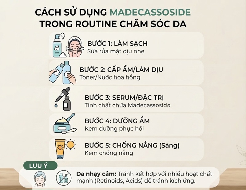 Madecassoside là gì Madecassoside la gi