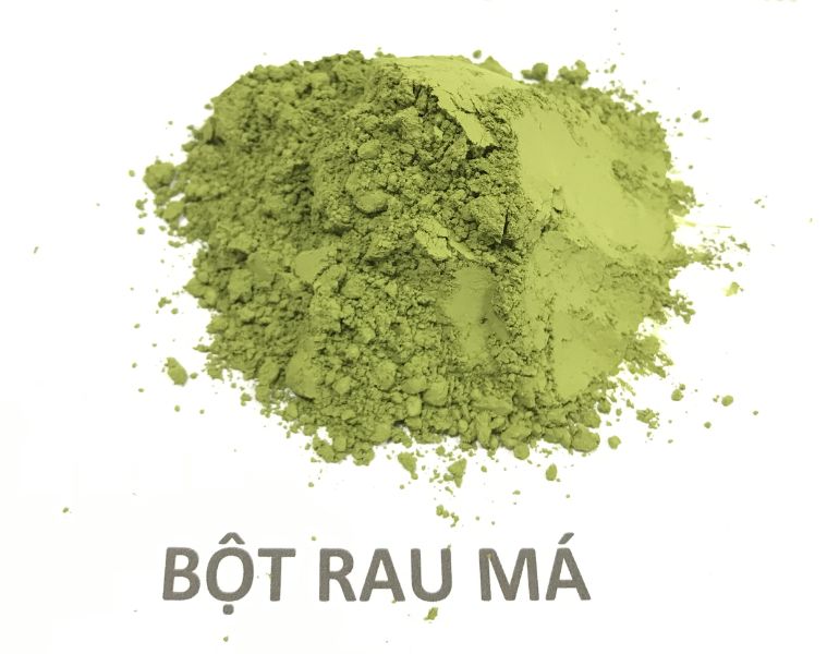 Cách làm bột rau má Cách làm bột rau má