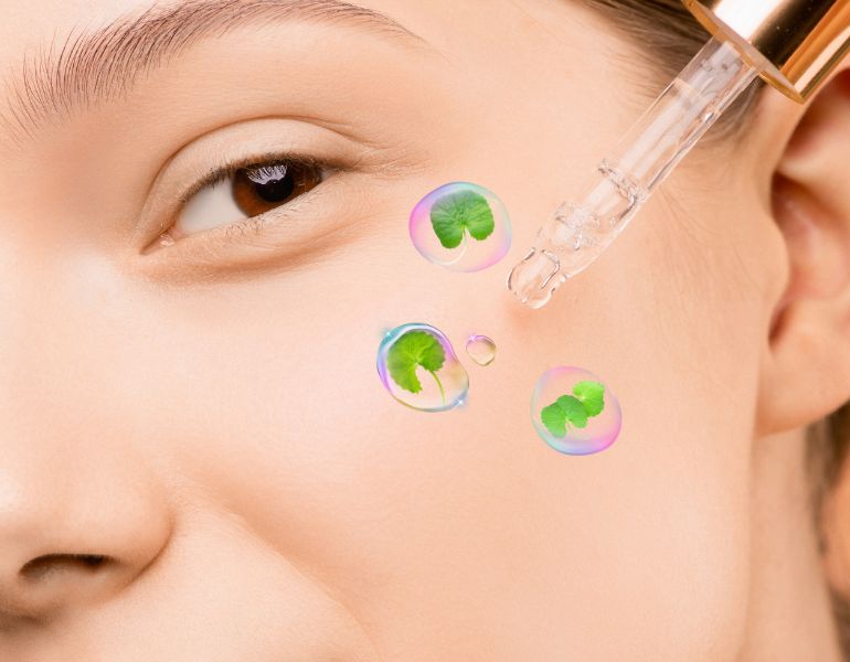 Cách sử dụng serum rau má Cách sử dụng serum rau má