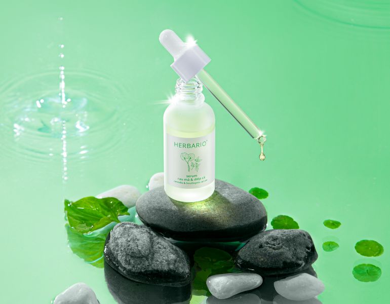 Serum rau má diếp cá Herbario dành cho da dầu mụn Serum rau má diếp cá Herbario dành cho da dầu mụn