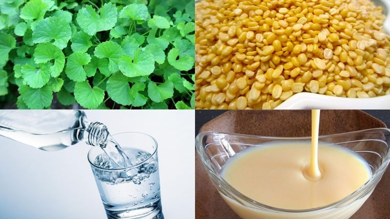 cách làm nước rau má đậu xanh cach lam rau ma dau xanh