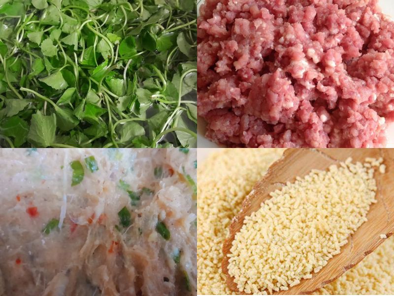 Cách nấu canh rau má chả cá thịt xay cach nau canh rau ma cha ca thit xay