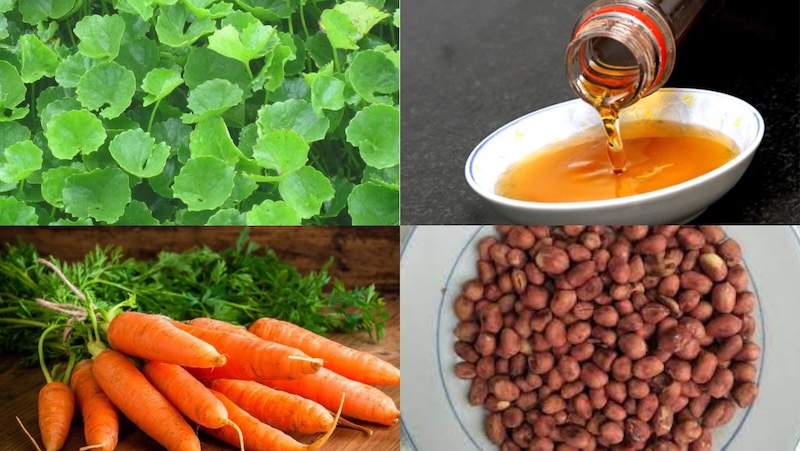 Cách làm gỏi rau má trộn mắm tôm cach lam goi rau ma tron mam tom