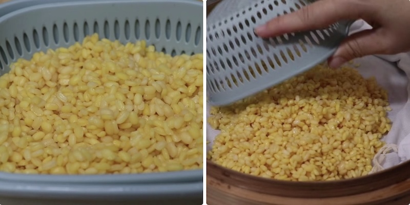 cach lam dau xanh rau ma sua dua