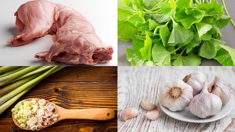 Cách làm Thịt thỏ xào rau má cach lam thit tho xao rau ma