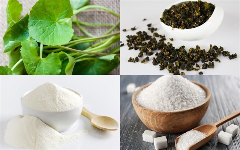 Cách làm trà sữa rau má cach lam tra sua rau ma