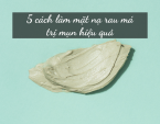 5 cách làm mặt nạ rau má trị mụn hiệu quả 5 cách làm mặt nạ rau má trị mụn hiệu quả
