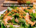 Bỏ túi 5 cách làm gỏi rau má đơn giản Bỏ túi 5 cách làm gỏi rau má đơn giản