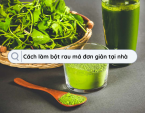 Cách làm bột rau má đơn giản tại nhà Cách làm bột rau má đơn giản tại nhà