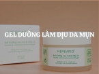 Gel dưỡng làm dịu da mụn: Giải pháp cứu cánh cho làn da dầu nhạy cảm