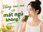 Uống rau má có mất ngủ không? Giải đáp chi tiết từ A - Z